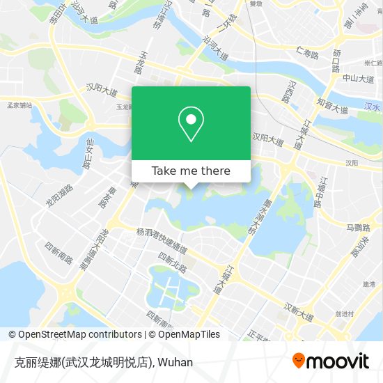 克丽缇娜(武汉龙城明悦店) map