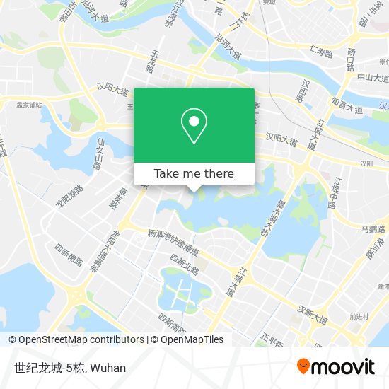 世纪龙城-5栋 map