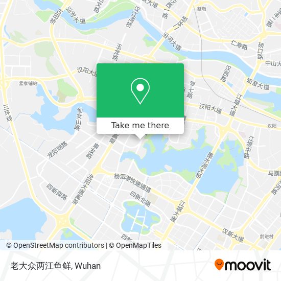 老大众两江鱼鲜 map