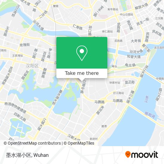 墨水湖小区 map
