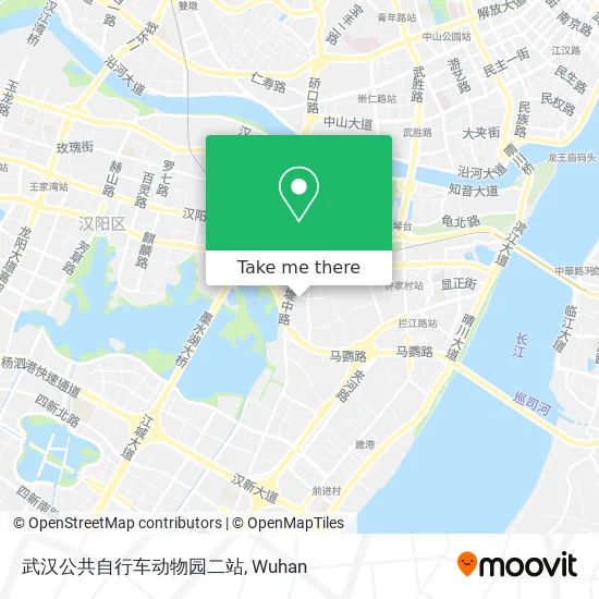 武汉公共自行车动物园二站 map