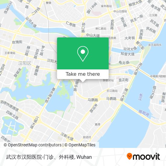 武汉市汉阳医院-门诊、外科楼 map