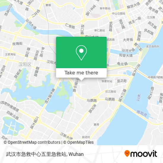 武汉市急救中心五里急救站 map
