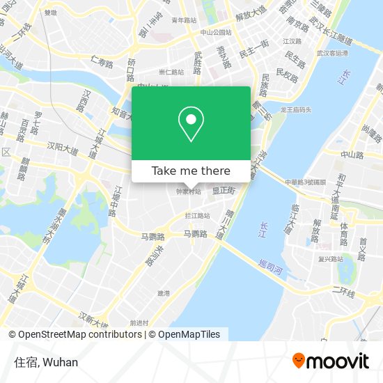 住宿 map