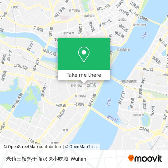 老镇三镇热干面汉味小吃城 map