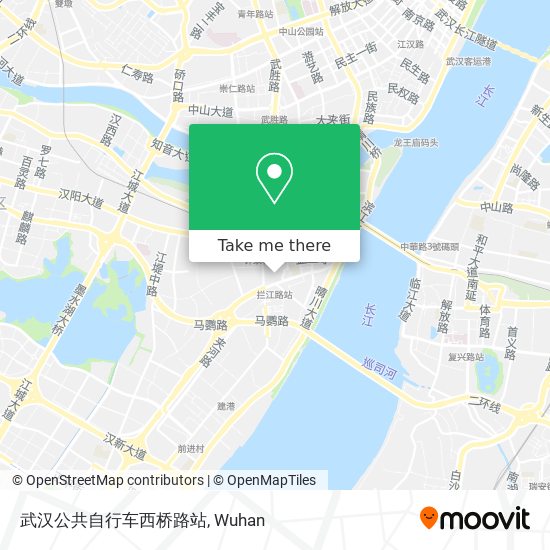 武汉公共自行车西桥路站 map