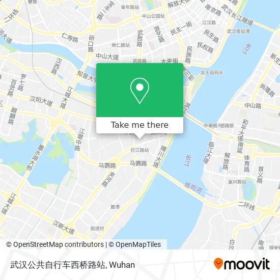 武汉公共自行车西桥路站 map