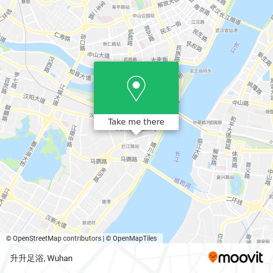 升升足浴 map