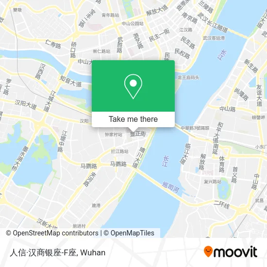 人信·汉商银座-F座 map