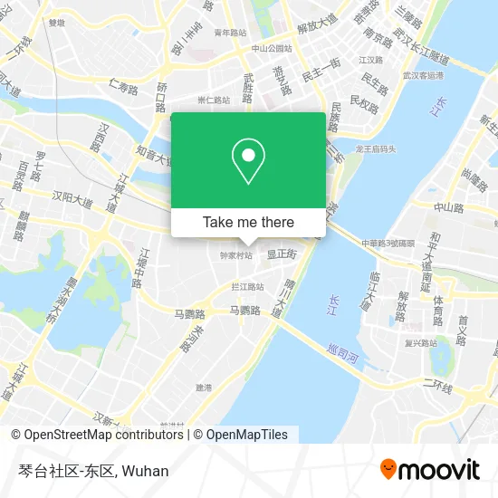 琴台社区-东区 map