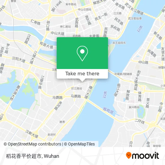 稻花香平价超市 map