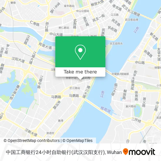 中国工商银行24小时自助银行(武汉汉阳支行) map