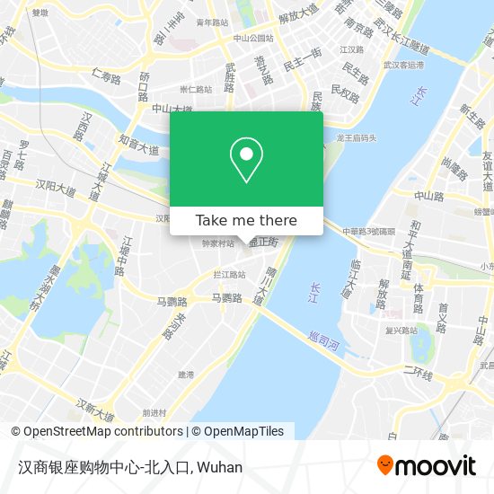 汉商银座购物中心-北入口 map