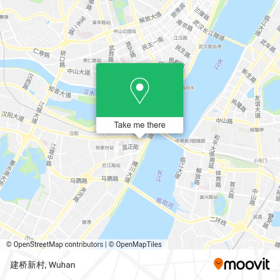 建桥新村 map