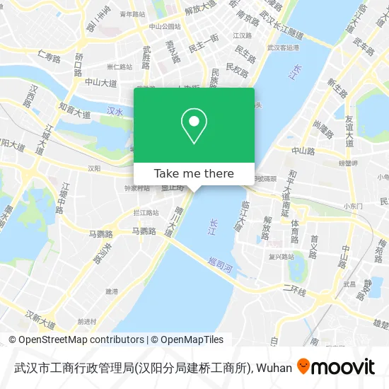 武汉市工商行政管理局(汉阳分局建桥工商所) map