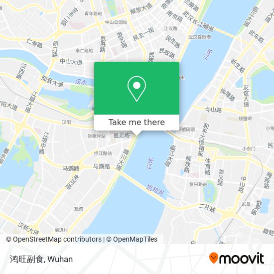 鸿旺副食 map