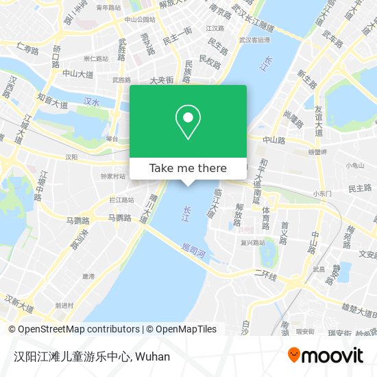 汉阳江滩儿童游乐中心 map