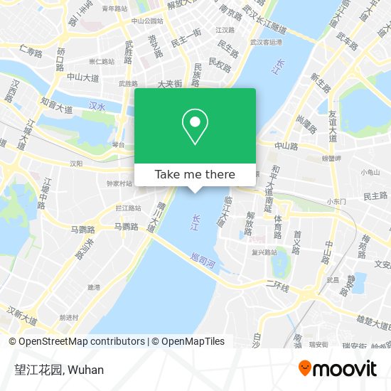 望江花园 map