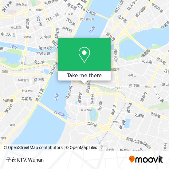 子夜KTV map