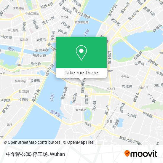 中华路公寓-停车场 map