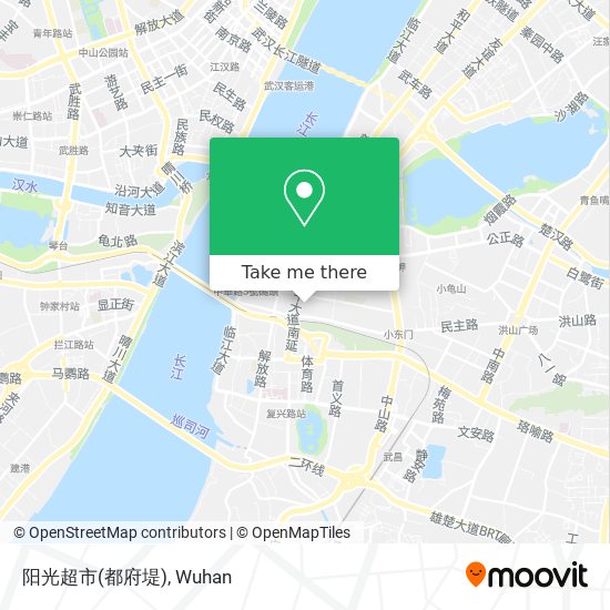 阳光超市(都府堤) map