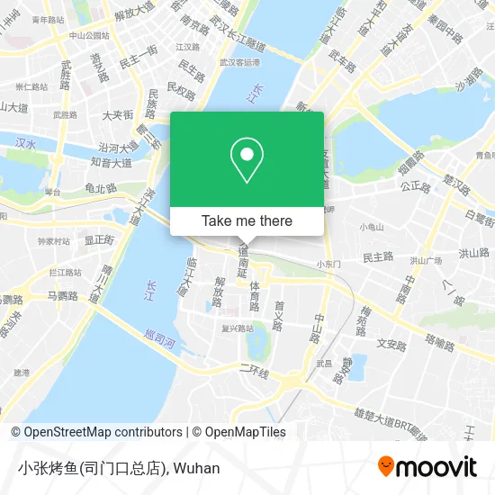 小张烤鱼(司门口总店) map