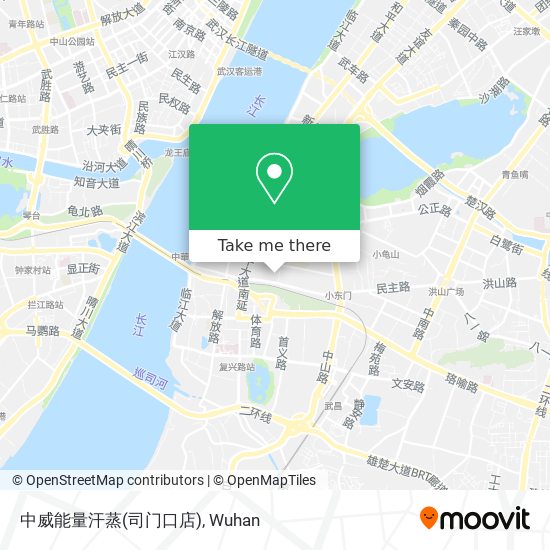 中威能量汗蒸(司门口店) map