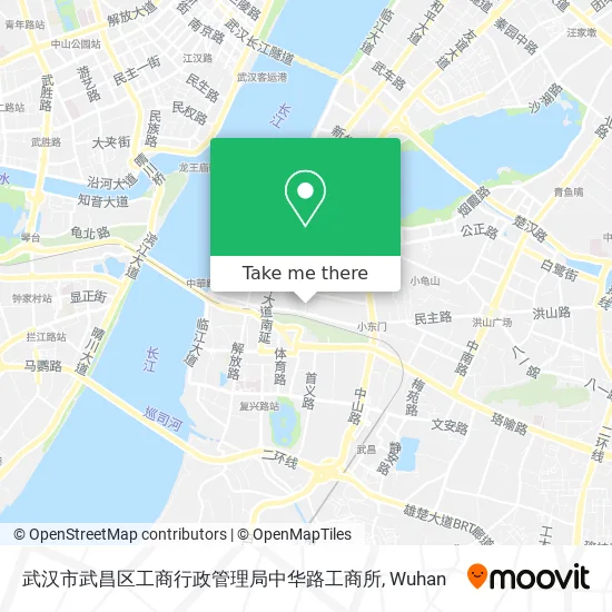 武汉市武昌区工商行政管理局中华路工商所 map