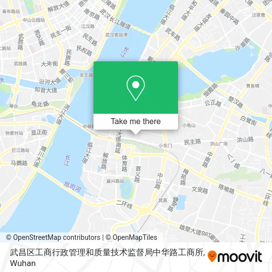 武昌区工商行政管理和质量技术监督局中华路工商所 map
