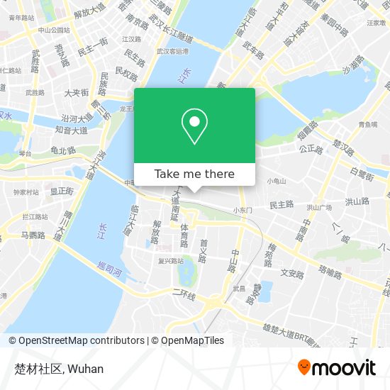 楚材社区 map