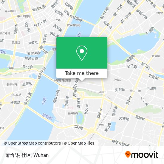 新华村社区 map