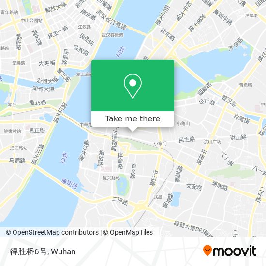得胜桥6号 map