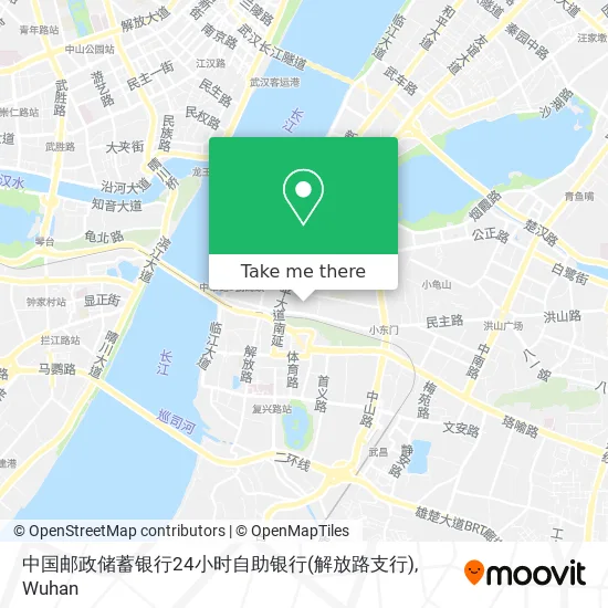 中国邮政储蓄银行24小时自助银行(解放路支行) map