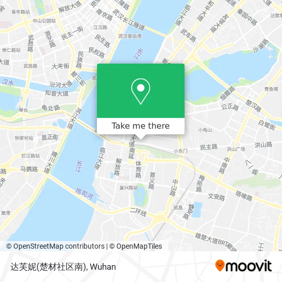 达芙妮(楚材社区南) map