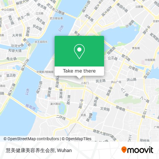 慧美健康美容养生会所 map