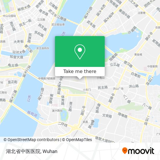 湖北省中医医院 map