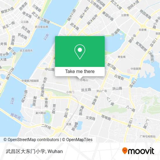 武昌区大东门小学 map