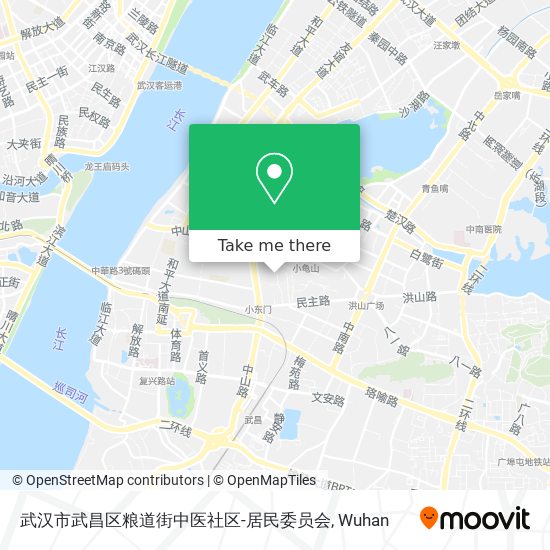 武汉市武昌区粮道街中医社区-居民委员会 map