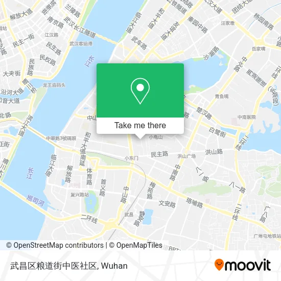 武昌区粮道街中医社区 map