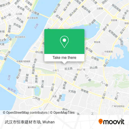 武汉市恒泰建材市场 map