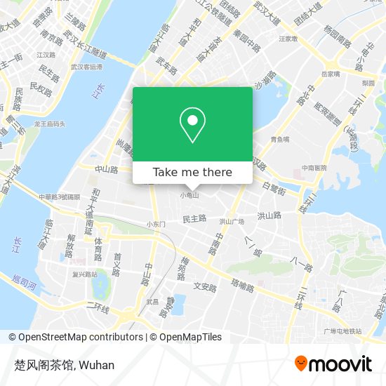 楚风阁茶馆 map