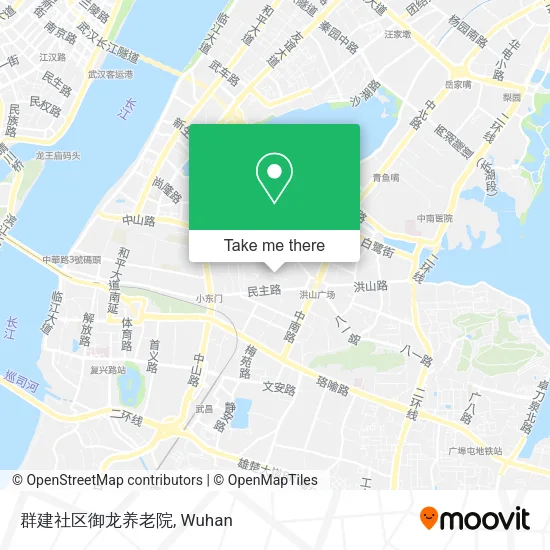 群建社区御龙养老院 map