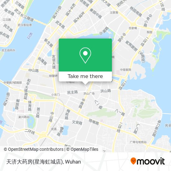 天济大药房(星海虹城店) map