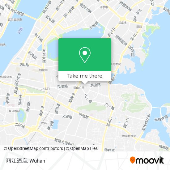 丽江酒店 map