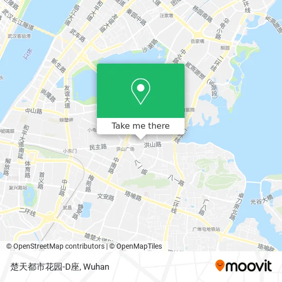 楚天都市花园-D座 map