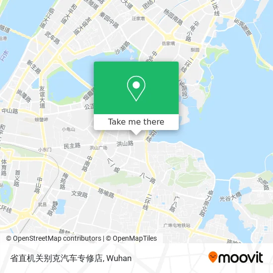 省直机关别克汽车专修店 map