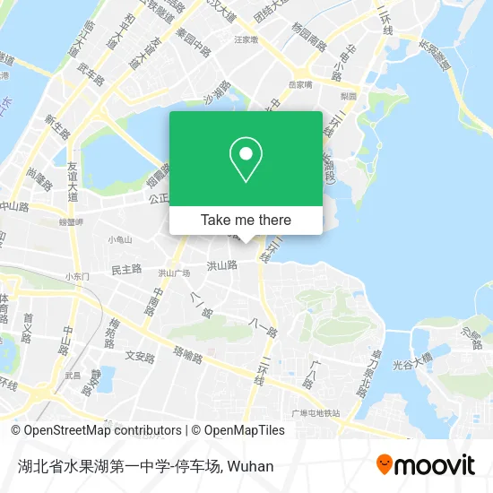 湖北省水果湖第一中学-停车场 map