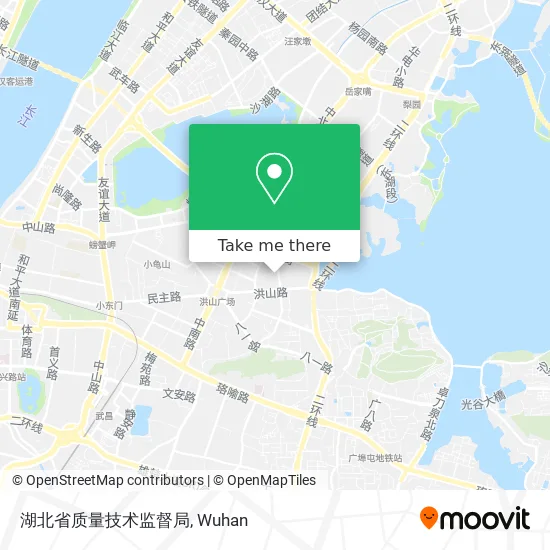 湖北省质量技术监督局 map