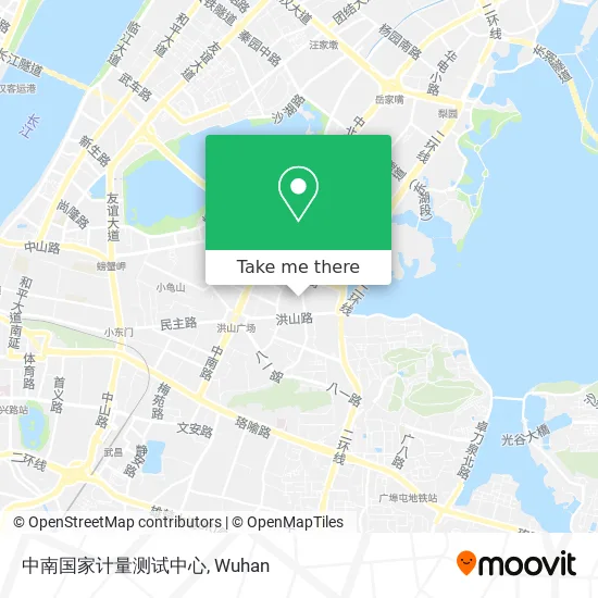 中南国家计量测试中心 map