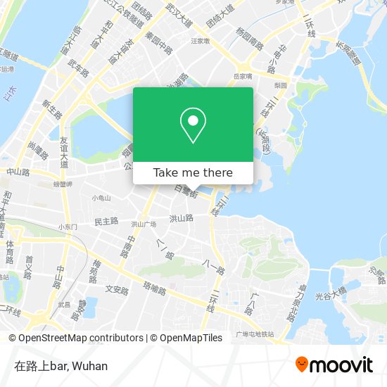 在路上bar map